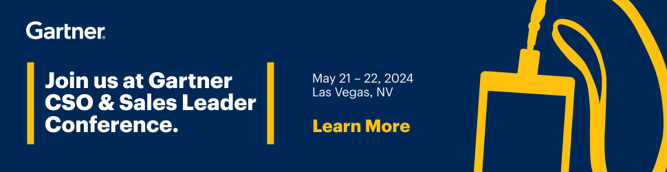 Gartner CSO & Sales Leader Conference 2024