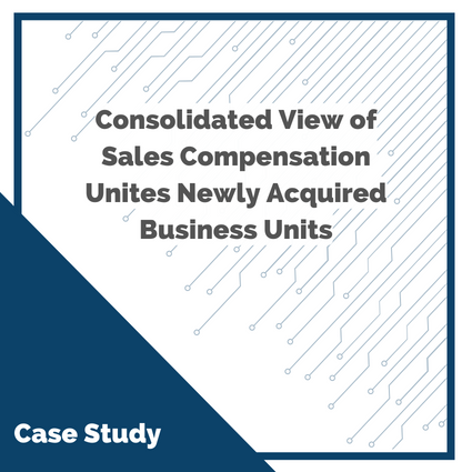 Incentive Compensation Management (ICM) - Case Study